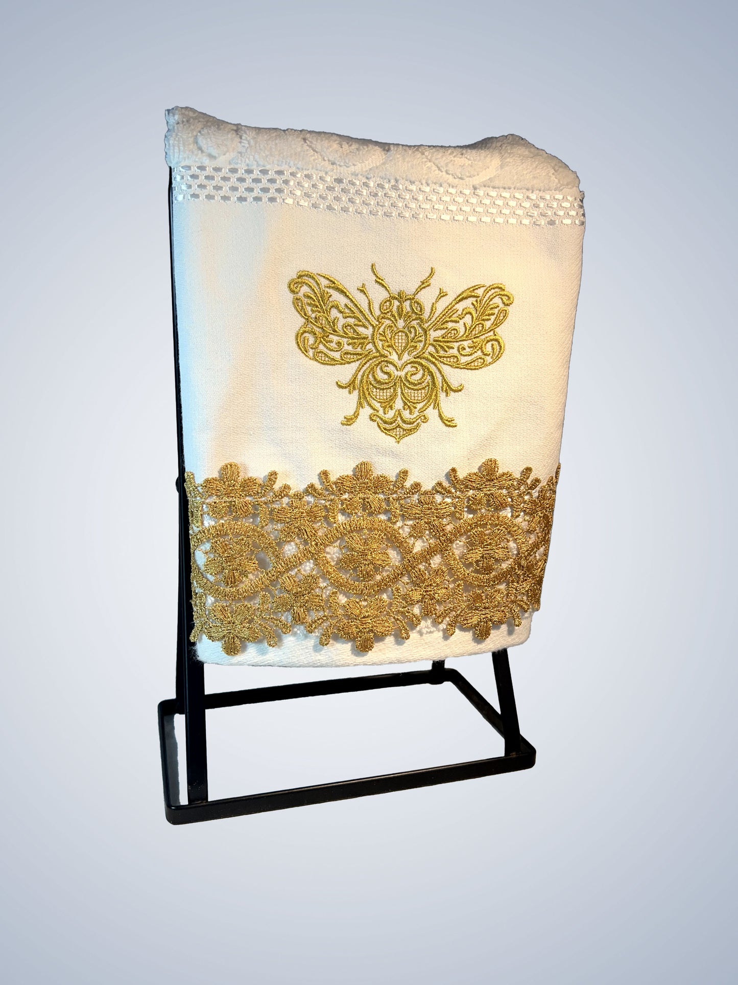 Bath Towel, 100% cotton, Golden Bee