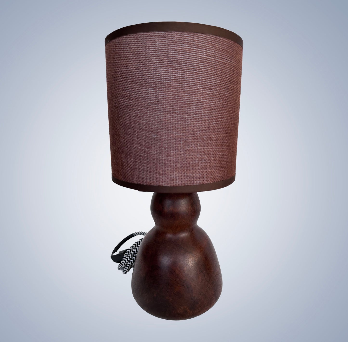 Lampshade in Imbuia Café