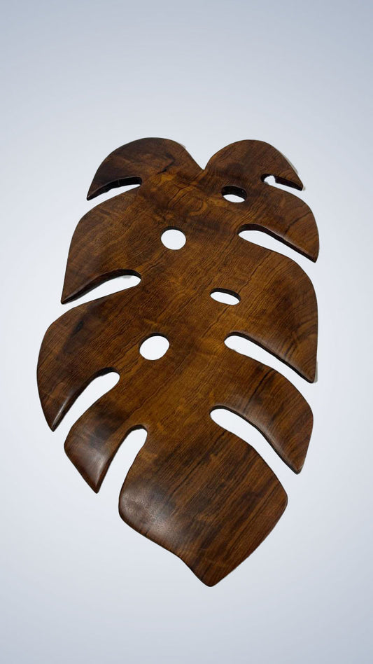 Adam's Rib Centerpiece in Imbuia