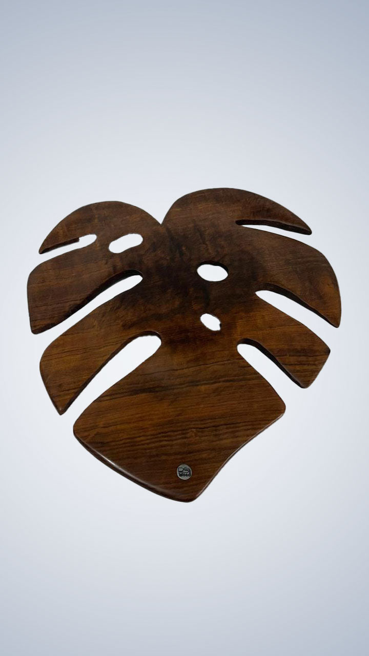 Adam's Rib Centerpiece in Imbuia