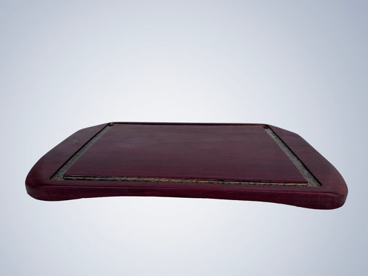Purple wooden meat board
