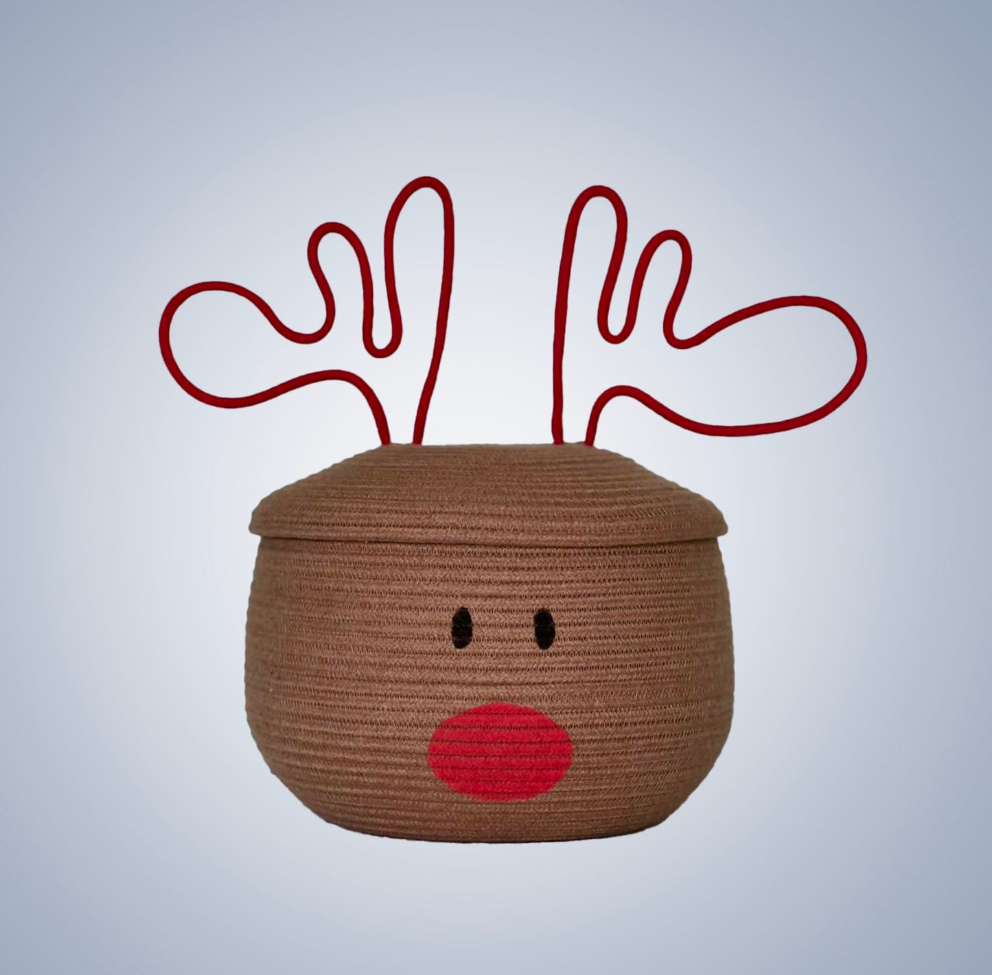 Christmas Reindeer Decorative Basket