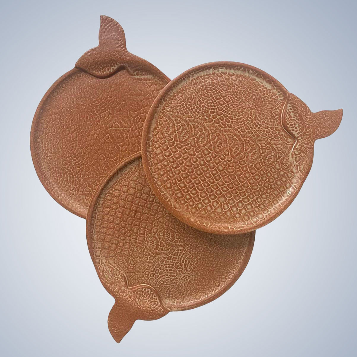 Ceramic "Mermaid" Flat Plate
