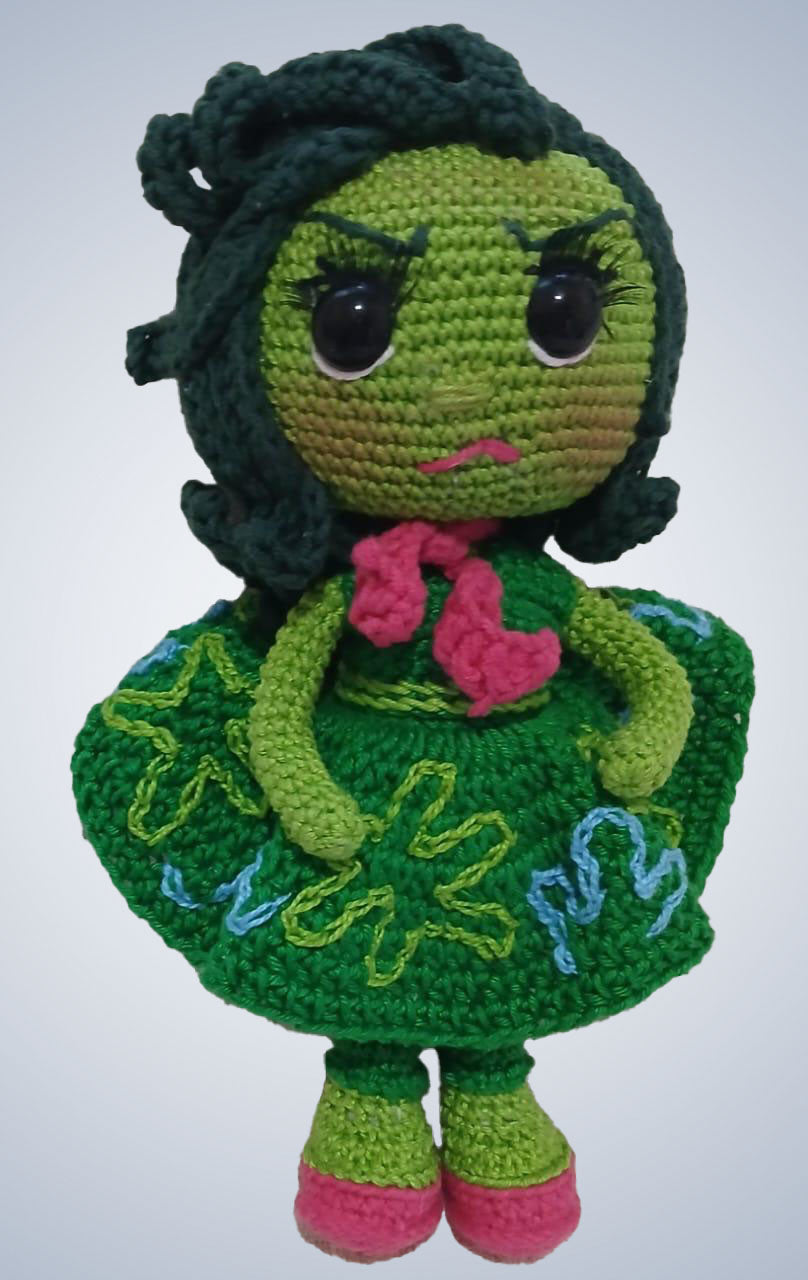 Disgust - Inside Out Amigurumi Collection