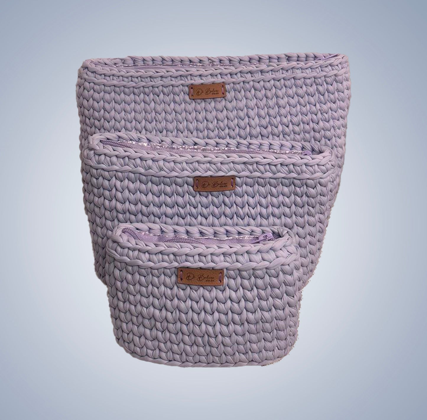 Crochet toiletry bag - G