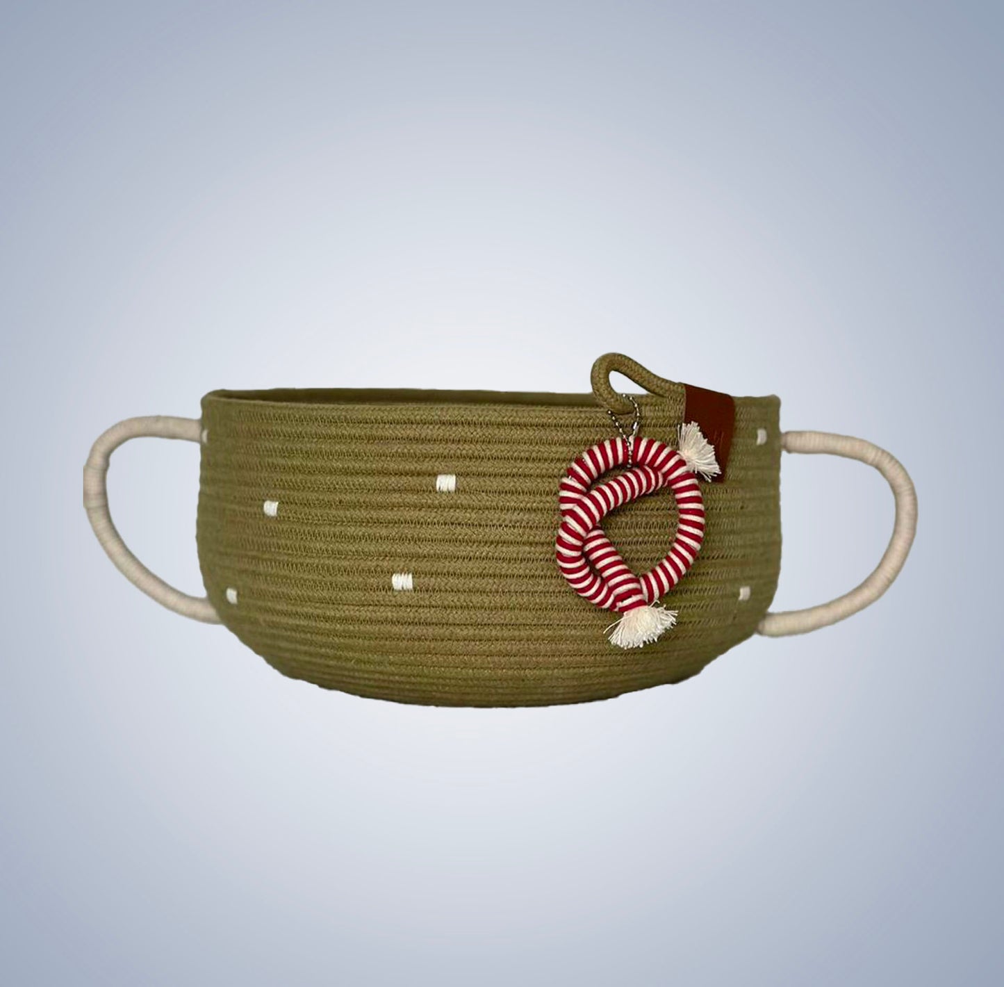 Decorative basket Christmas cup
