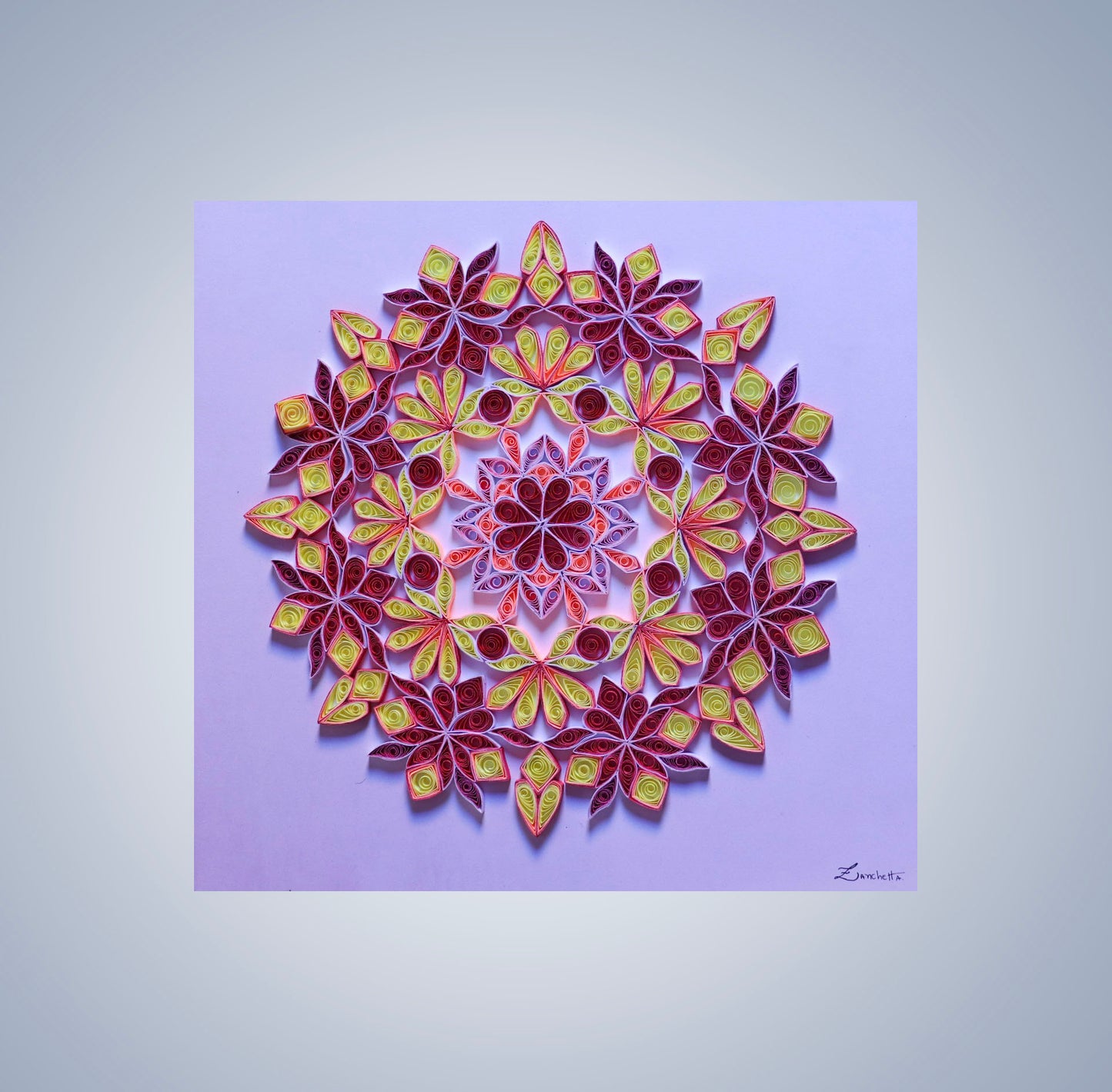 Mandala em Quilling