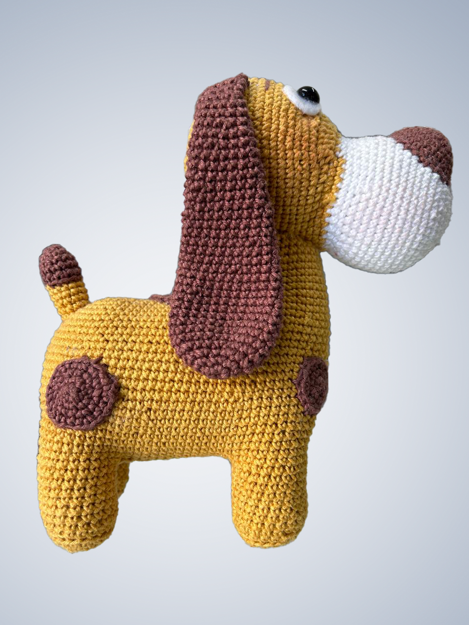 Cachorro em Amigurumi