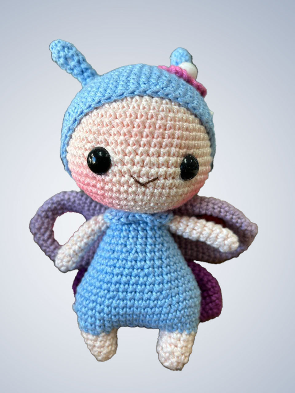 Abelha em Amigurumi