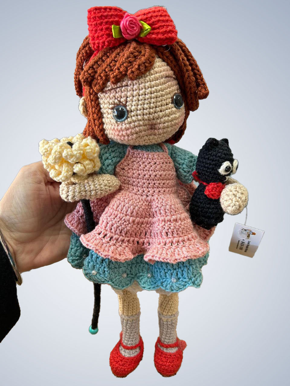 Menina em Amigurumi