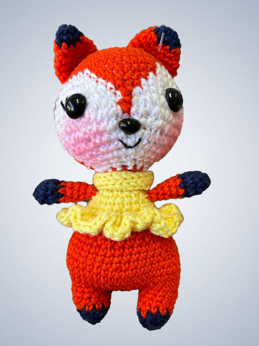 Raposa em Amigurumi