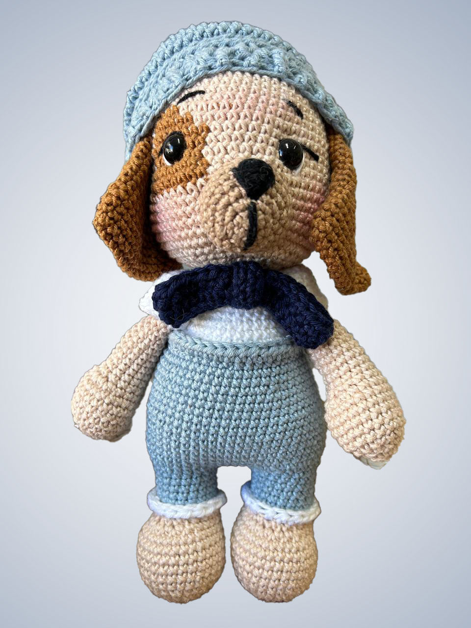 Cachorro em Amigurumi