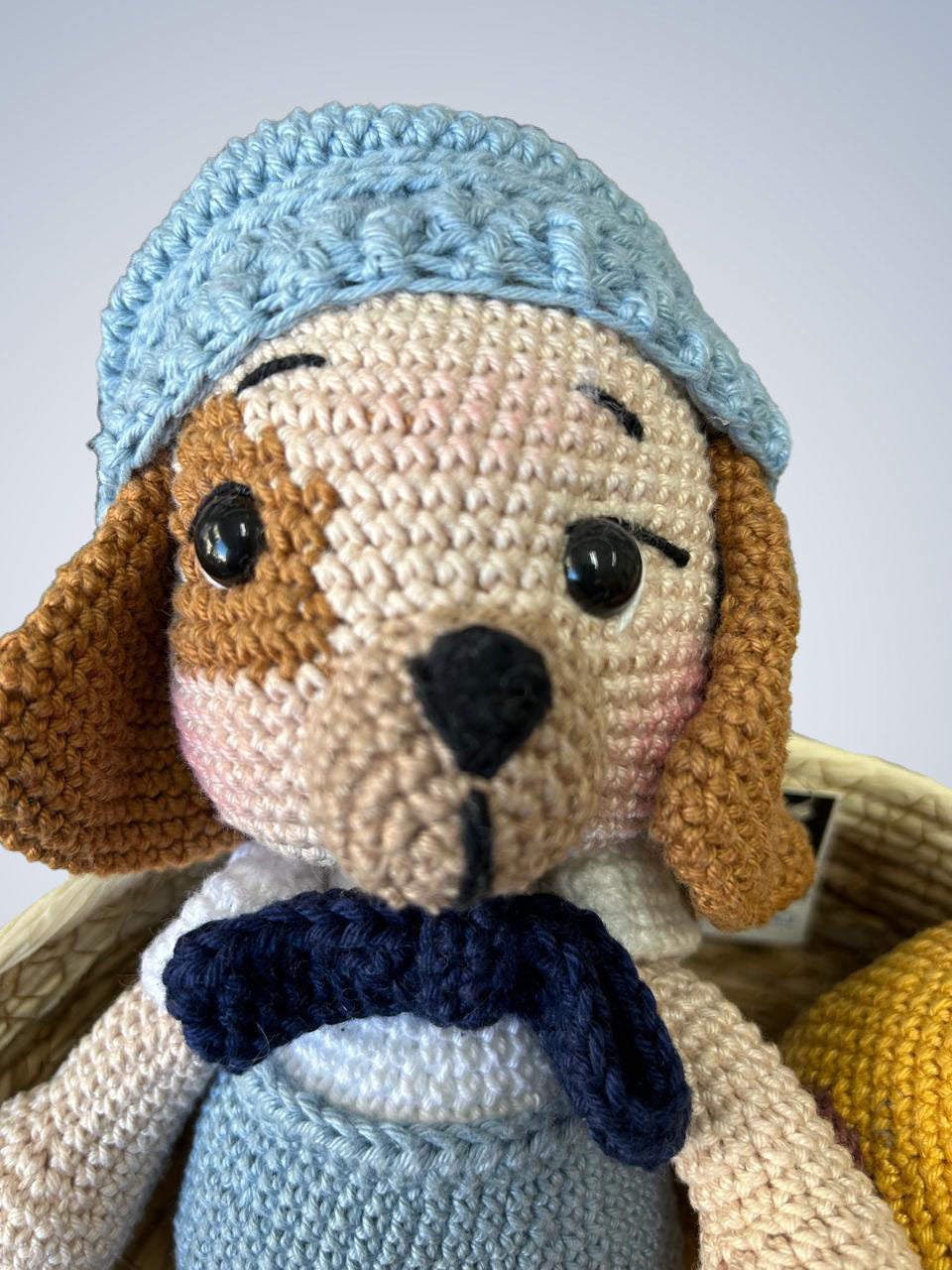 Cachorro em Amigurumi