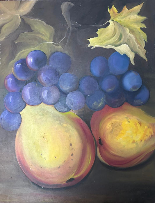 Colheita de Sabores, pintura - Erna Zandoná