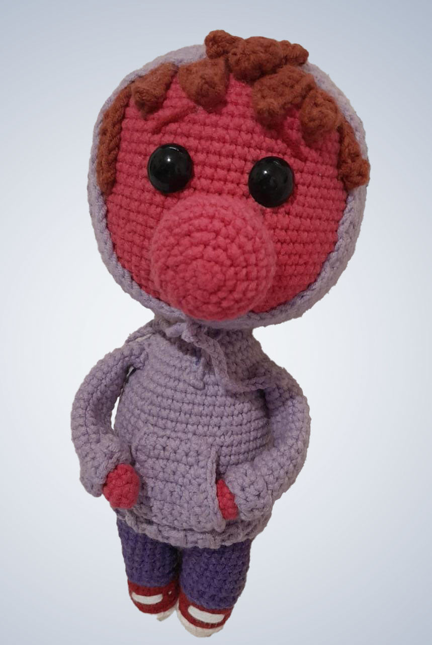 Vergonha - Coleção Divertidamente em Amigurumi