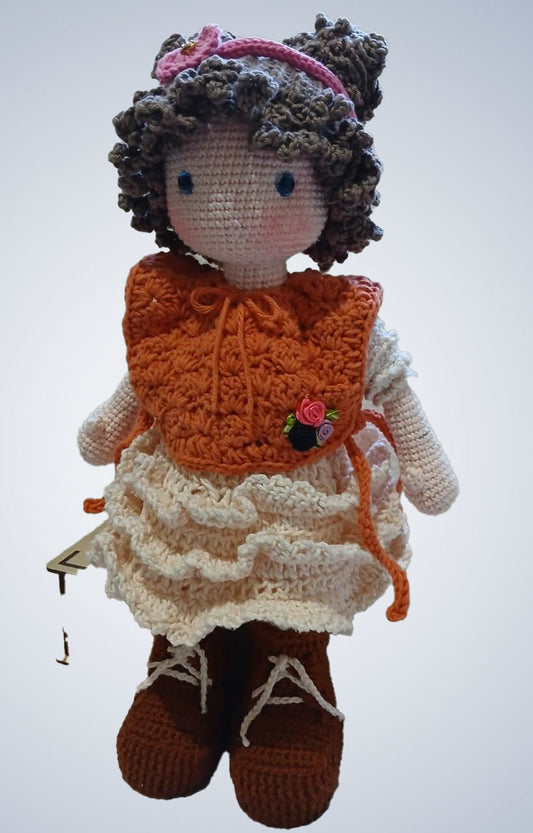 Boneca Sophia em Amigurumi