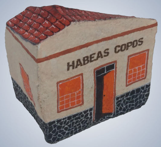 "Habeas Copos" em petit pavê - Casarios Açorianos