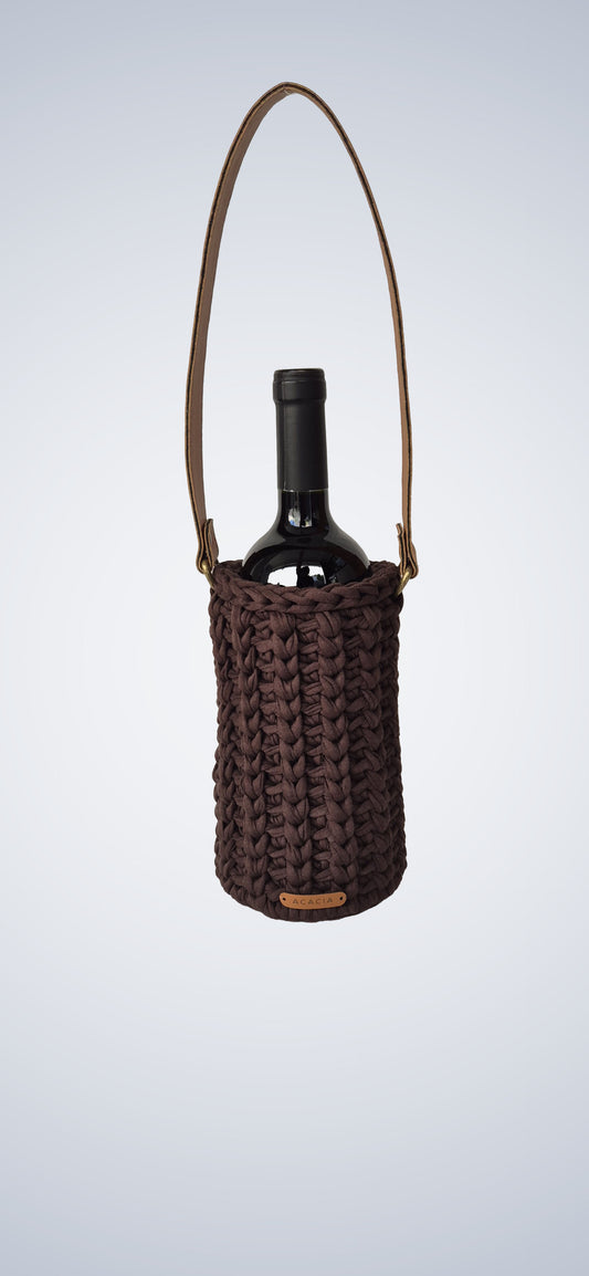 Wine bag em Fio de Malha