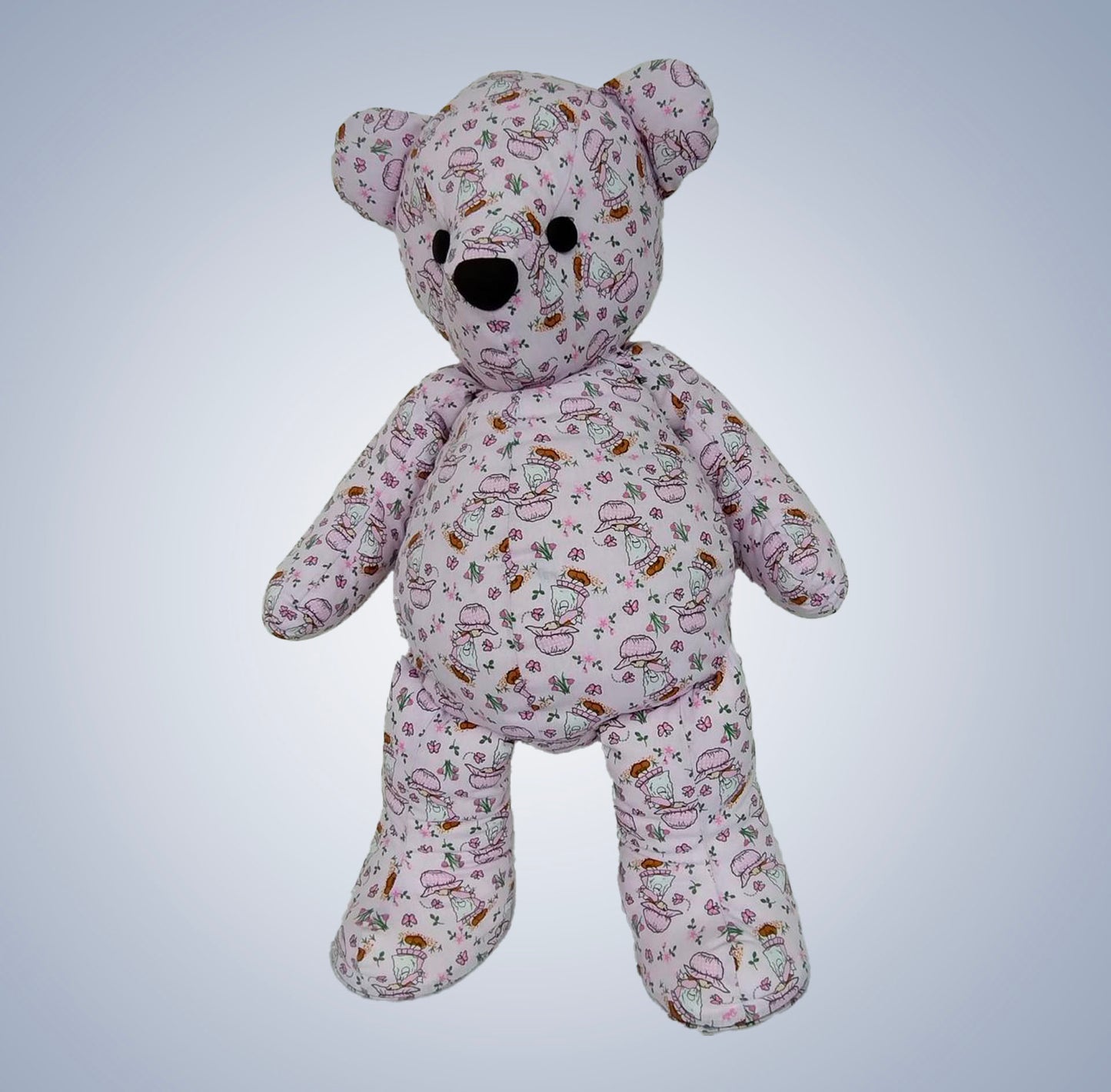 Boneco de Pano - Urso Big com estampa boneca