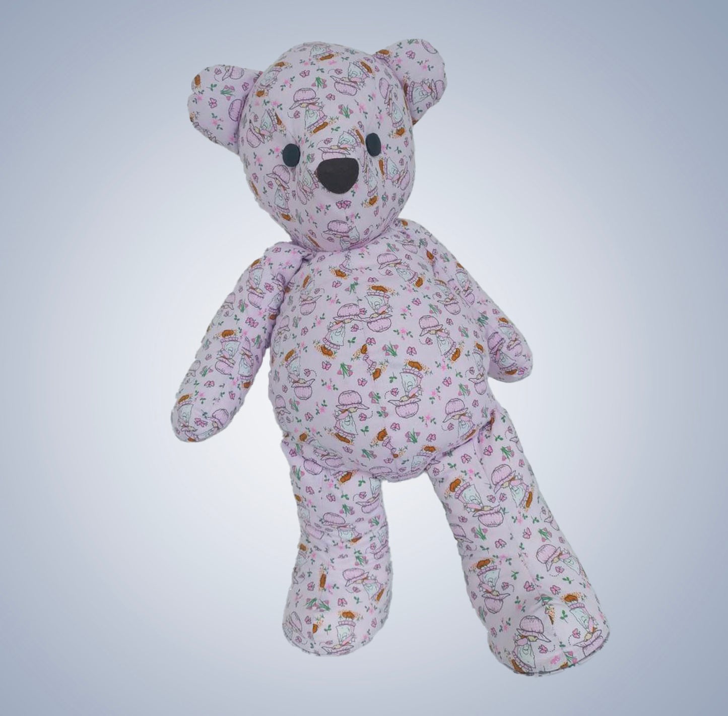 Boneco de Pano - Urso Big com estampa boneca